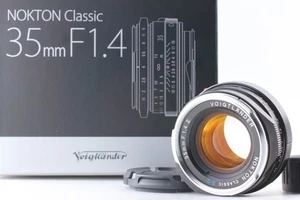 [Sin usar en caja] Lente Voigtlander NOKTON Classic 35 mm f1.4 II SC VM Leica M JAPÓN - Imagen 1 de 10