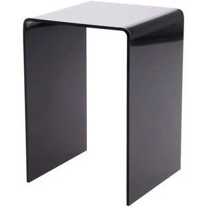 Plymor Black Acrylic Vertical Square Display Riser, 6" H x 4" W x 4" D - Picture 1 of 1