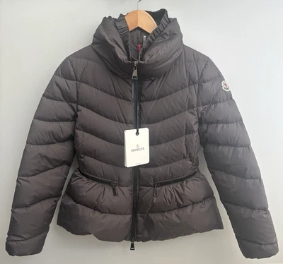 Moncler Miriel Giubbotto 2019 вниз пуховик куртка Sz 2 уголь новый с Ярлыками -розничная цена $1015 - Изображение 1 из 4