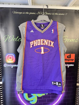 Authentic Phoenix Suns #1 Amar’e Stoudemire STITCHED KIDS NBA Basketball Jersey - Image 1 of 4
