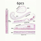 French Curve Metric Ruler Set Tailor Sewing Measure Drawing Template Craft Tool
