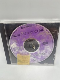 Criticom (Sega Saturn, 1995) Disc Only - Tested & Works