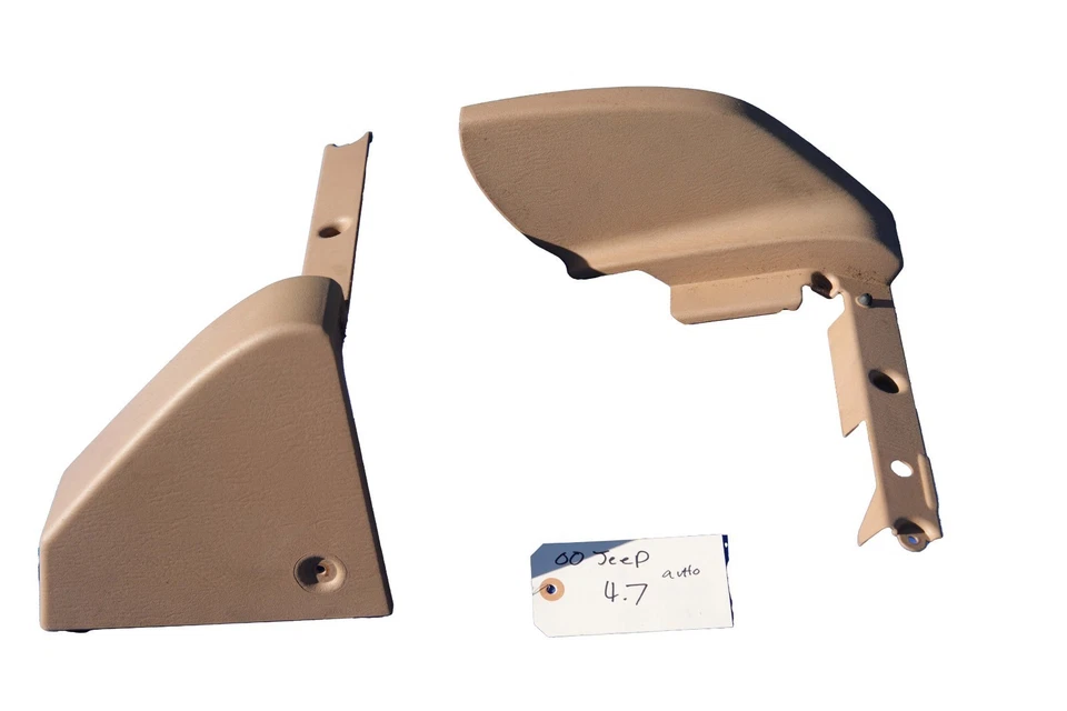 99-04 Jeep Grand Cherokee Tablero Instrumento Borde LH RH Med Camel OEM A053 Foto 1 de 4