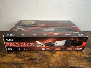 NEW Vizio VBR333 3D 1080P Full HD BLU-RAY DVD Player Remote Netflix SEALED - Picture 1 of 9