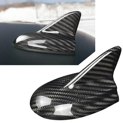 Carbon Fiber Shark Fin Antenna Cover For Dodge Challenger 2015-2021 2016 2017 18 - Image 1 of 4