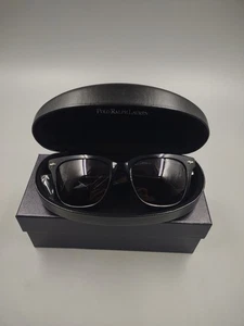 Polo Ralph Lauren PH4210 Sunglasses ~ Shiny Black / Polar Grey Lenses - Picture 1 of 13