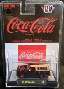 M2 Machines 1973 GMC Jimmy Sierra A14 22-08 1:64 Coca-Cola Prm veicolo pressofuso. - Foto 1 di 9