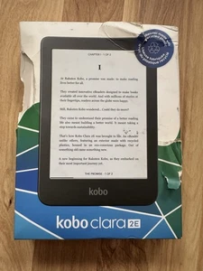 Kobo Clara 2E eReader 16GB 6” HD Reading Tablet - New Sealed - Picture 1 of 5