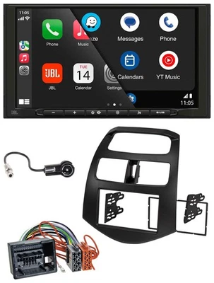 JBL MP3 DAB Bluetooth USB 2DIN Autoradio für Chevrolet Spark ab 2013 - Bild 1 von 4