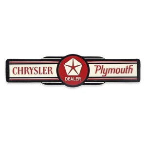 NEW Chrysler/Plymouth Tin Sign  20" W X 5" H  - Picture 1 of 1