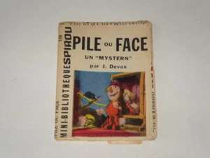 MINI RÉCIT SPIROU N°150 PILE OU FACE UN MYSTERN - Imagen 1 de 1