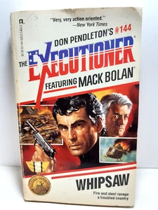 The Executioner #144 Whipsaw Mac Bolan Don Pendleton 1990 1st Edition P/B Spy - Picture 1 of 4