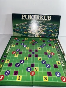 Vintage Pressman 1983 PokerKub Game Complete Discontinued Poker Rule Book - Picture 1 of 10