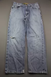 Vintage Herren 2006 Old Navy Denim Jeans Straight Distressed Gr. 32x30 (Msr 32x28) - Bild 1 von 9