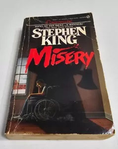 Misery by Stephen King (1988, Paperback) 1st Signet Printing - Picture 1 of 7