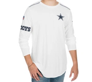 Dallas Cowboys Nike NFL Dry Breathe leichtes Langarmshirt - weiß - Bild 1 von 2