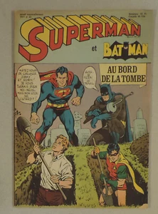 Superman Batman mensuel no 43 Interpresse 1971 EO TBE - Imagen 1 de 2