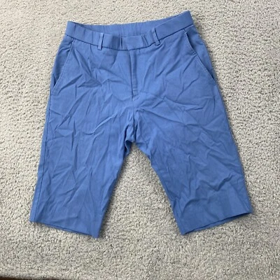 Tommy Hilfiger Shorts Mens 28 (meas 27x12) Blue Performance Bermuda Pockets - Image 1 of 4