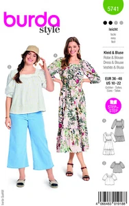 burda style Nr. 5741 Kleid & Bluse Gr. 36 - 48 - Bild 1 von 10