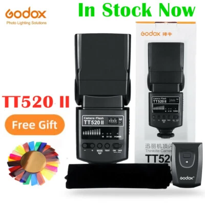 Godox Thinklite TT520II Wireless Signal flash light speedlight For Canon Nikon  - Image 1 of 4