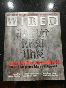 Wired Magazine 2001 Menge 3 (9.10 - Oktober, 9.11 - November, 9.12 - Dezember) - Bild 1 von 3