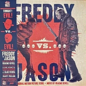 Freddy vs. Jason Movie Soundtrack Vinyl Mondo Red Green Silver Splatter Variant - Imagen 1 de 5