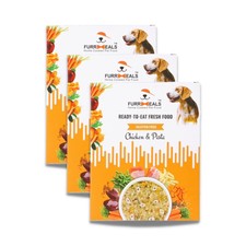 FurrMeals Senza Glutine Pollo & Pasta Cibo Umido per Cani Pronto da...