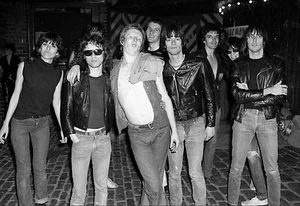 The Damned Posing For Photo 8x10 Picture Celebrity Print - Picture 1 of 1