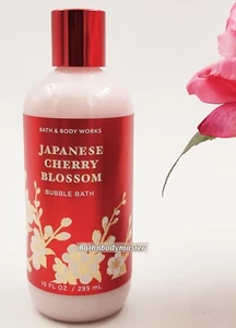 Bath & Body Works JAPANESE CHERRY BLOSSOM Bubble Bath 10 fl oz NEW - Picture 1 of 2