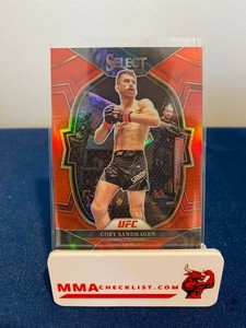 2023 Panini Select UFC #12 Cory Sandhagen Red Prizm /175 Premium Concourse