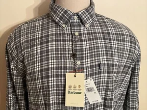 BARBOUR STAPLETON HIGHLAND CHECK NEW MEN'S ALL COTTON CASUAL SHIRT SIZE XL - Picture 1 of 15