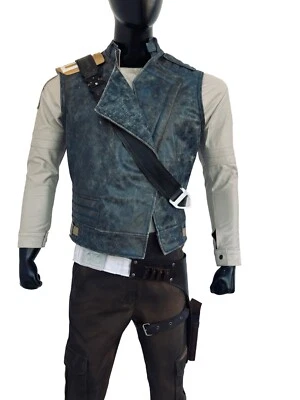 Complete Cal kestis costume Inspired by Jedi survivor with all leather belts. - Image 1 of 4
