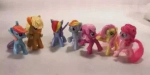 My little Pony Konvolut 7 Mini Figuren McDonalds plus Applejack siehe Fotos - Bild 1 von 16