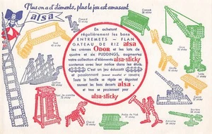 Old Blotter ALSA STICKY VITPRIS ALSA At Your Grocer - Picture 1 of 2