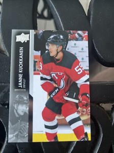 2021-22 Upper Deck Series 2 Hockey #356 Janne Kuokkanen New Jersey Devils