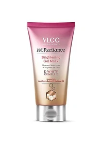 VLCC Pro Radiance Brightening Gel Mask 80 gm, White - Picture 1 of 2