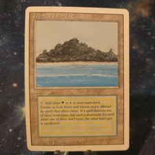 Magic The Gathering LP Revised Tropical Island Dual Land See Photos...