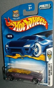 Hot Wheels 2003 #026 First Editions #14 of 42 Whip Creamer II Mtflk Purple 10SPs - Picture 1 of 2