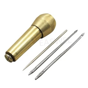 1set of sewing shoes repair tools tools needle awl leather craft kit handtool - Picture 1 of 3