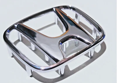 HONDA CHROME AIR BAG STEERING WHEEL EMBLEM LOGO 2008-2013 - Image 1 of 2