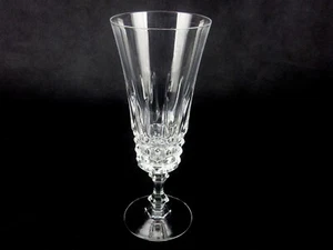 2 W.M. Dalton 24% French Lead Crystal Champagne Flutes , Glassware Set of 2 - Picture 1 of 8