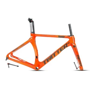 700C Disc Brake Carbon Fiber Road Bike Frameset Internal Routing Bicycles Frame - Picture 1 of 31