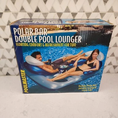 游泳池主极地酒吧双人游泳池躺椅双人游泳池漂浮。 全新 2002 — 第 1/4 张图片