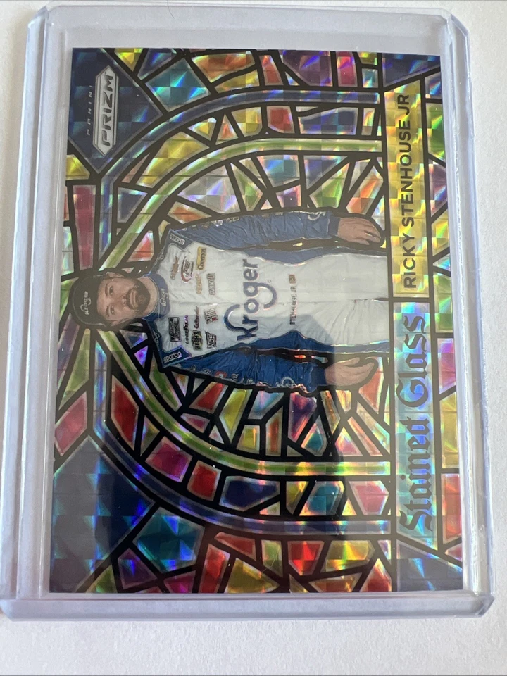 2021 Panini Prizm Stained Glass Ricky Stenhouse Jr #SG14 - Image 1 of 2