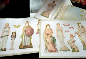 Rare Limited Edition Helen Page PAPER DOLLS The Judgement of Paris - Picture 1 of 3