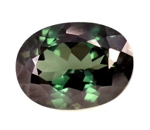 10.50 Ct Natural Green Montana Sapphire Oval Cut Unheated Gemstone AAA - Picture 1 of 4
