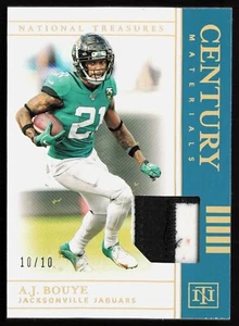 A.J. Bouye 2019 Panini National Treasures Century Materials Gold /10 Game Worn - Bild 1 von 2