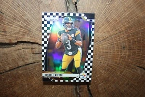 Panini Prizm 2024 - Russell Wilson #240 blanco y negro Checker Prizm - Imagen 1 de 2