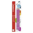 Bleistift STABILO pencil 160 Pink Hrte HB 3 Stck Bleistifte Set Zeichenstift