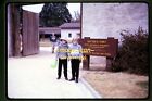 Sutter's Fort Sign, Sacramento, California in 1966, Kodachrome Slide aa 23-19a